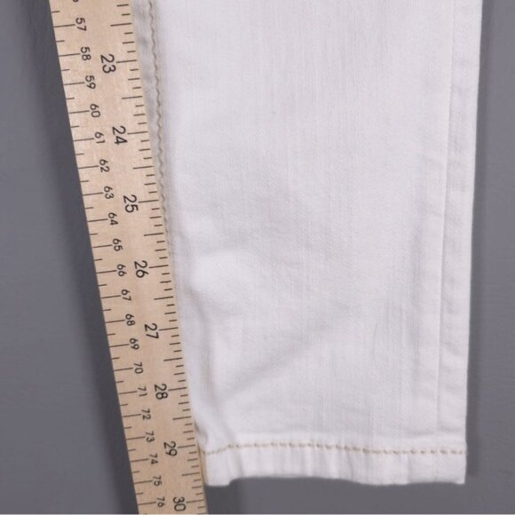 MISS ME SIGNATURE SKINNY White Jeans Embroidered JP7607S WT 01 Size 27 - Picture 11 of 14